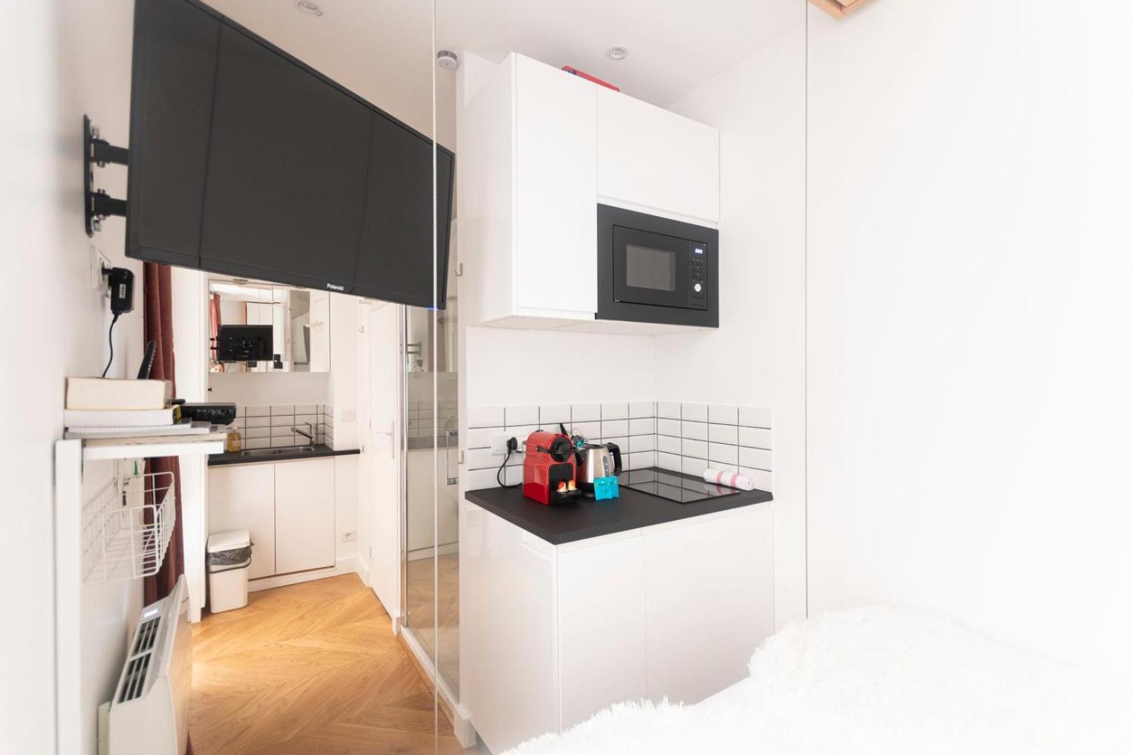 Super Central Mini Studio - 2 Pax, Murphy Bed Paris Luaran gambar